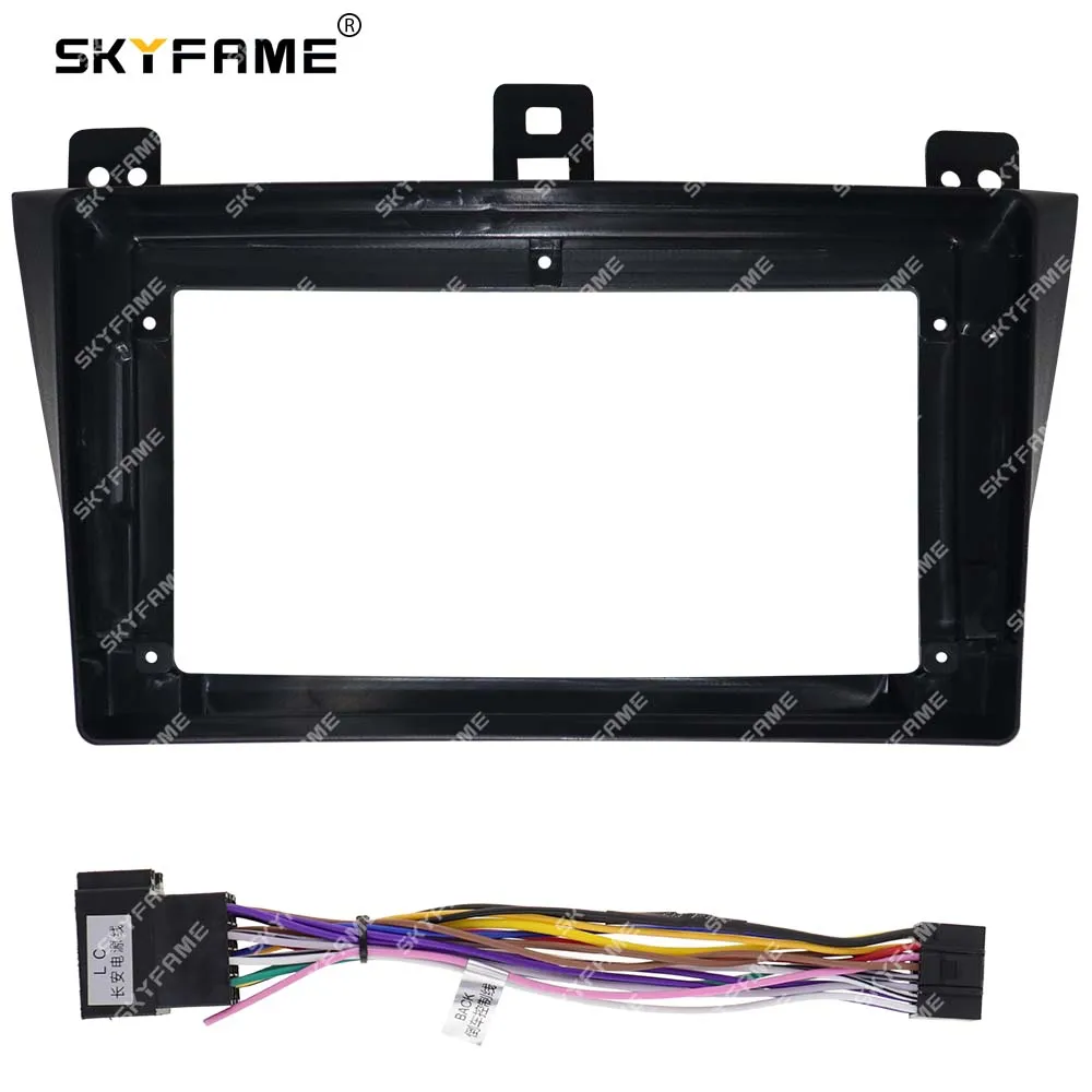 SKYFAME Car Frame Fascia Adapter Android Radio Dash Fitting Panel Kit For Chana Changan Honor