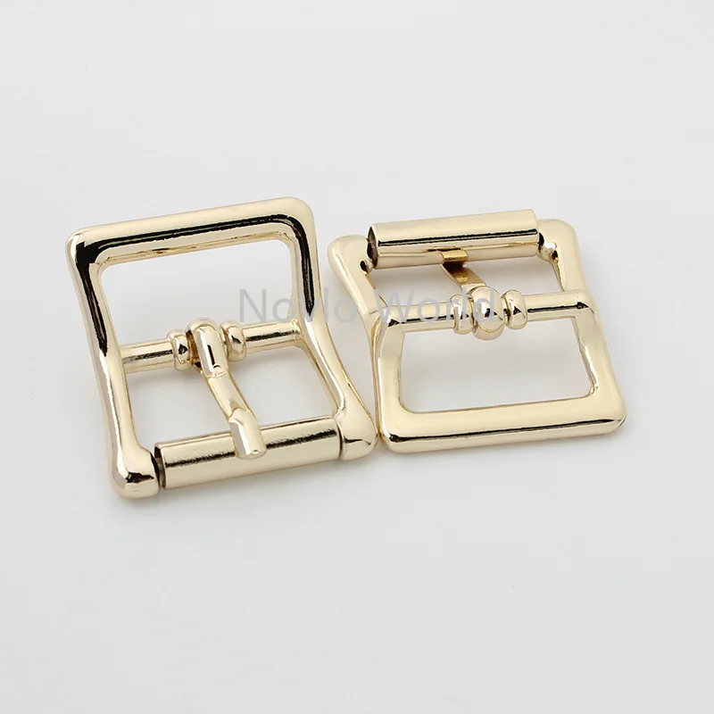 10-50pcs 3colors 21mm 25mm brush antique alloy pin buckle for purse and bags belt straps adjusted buckles bag hardware