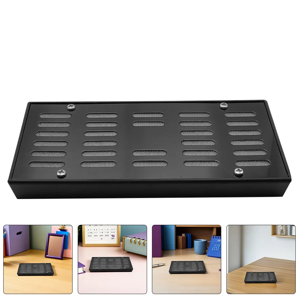 

Rectangular Cigar Humidifier Box Metal Design For Humidity Control Flavor Preservation Portable Cigar Storage Solution