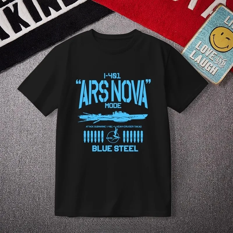 Arpeggio of blue steel  T-Shirts Anime Men Women Tee Shirt Short SleeveT Shirt Plus Size Tops