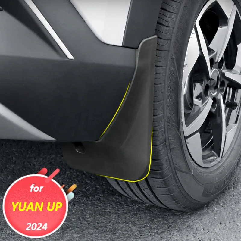 Car exterior decoration accessories - Wheel mudguard, mudguard, water shield for BYD YUAN UP EV 2024