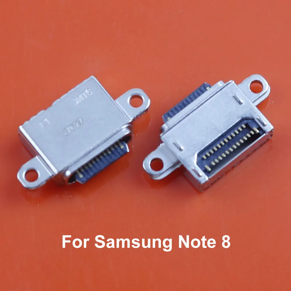 JCD 2Pieces For Samsung Galaxy Note  8 9 10 Charging Port USB Jack Socket Plug Dock Charger Connector