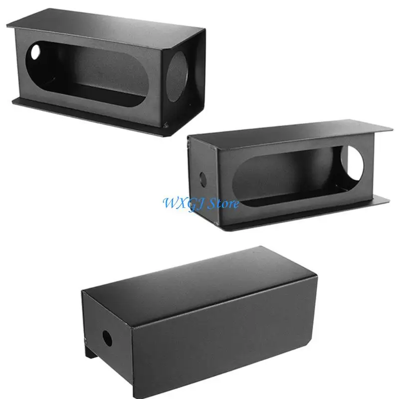 

37JE Truck Tail Light Guard For 6" Lights 2" Side Marker Lights Portable Oval Trailer Light Box Sturdy Shield Against Damage