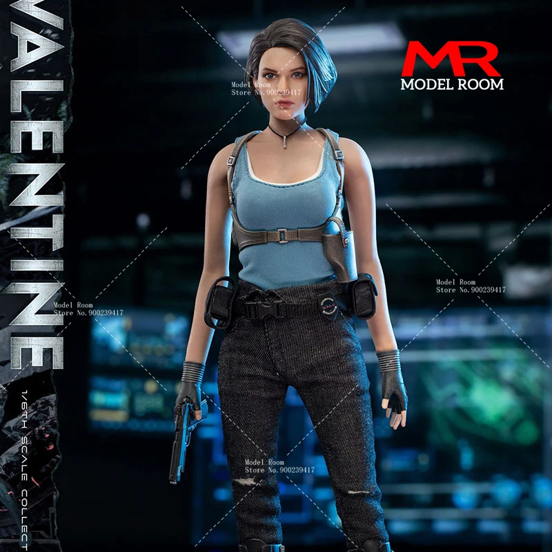 

SWTOYS FS059 1/6 Jill Valentine Movable Eyes Action Figure 12'' Female Soldier Figurine Model Full Set Collectible Toy In Stock