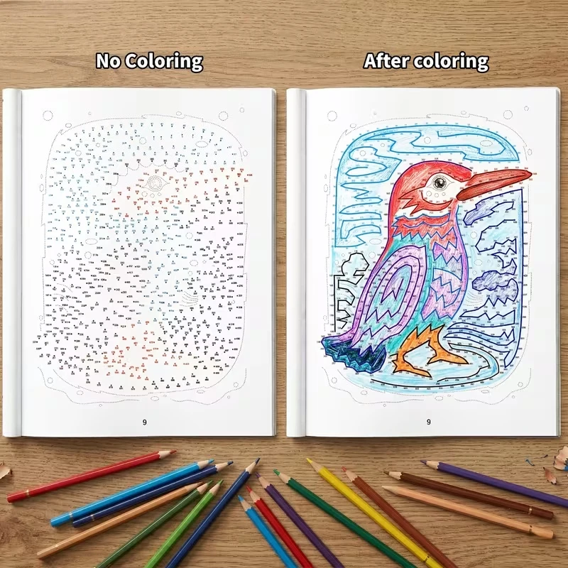 Extreme Dot to Dot Puzzle Book: Challenging Connect-the-Dots to Complete & Color – Fun for Adults & Teens