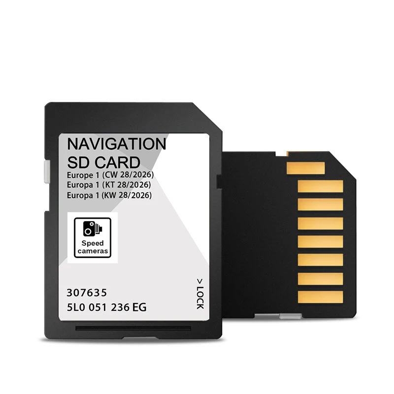 

for Skoda GPS Accessories 32GB MIB2 Europe Navigation SD Card 5L0051236EG 2026 A1 Discover Media Sat Nav Fast Delivery