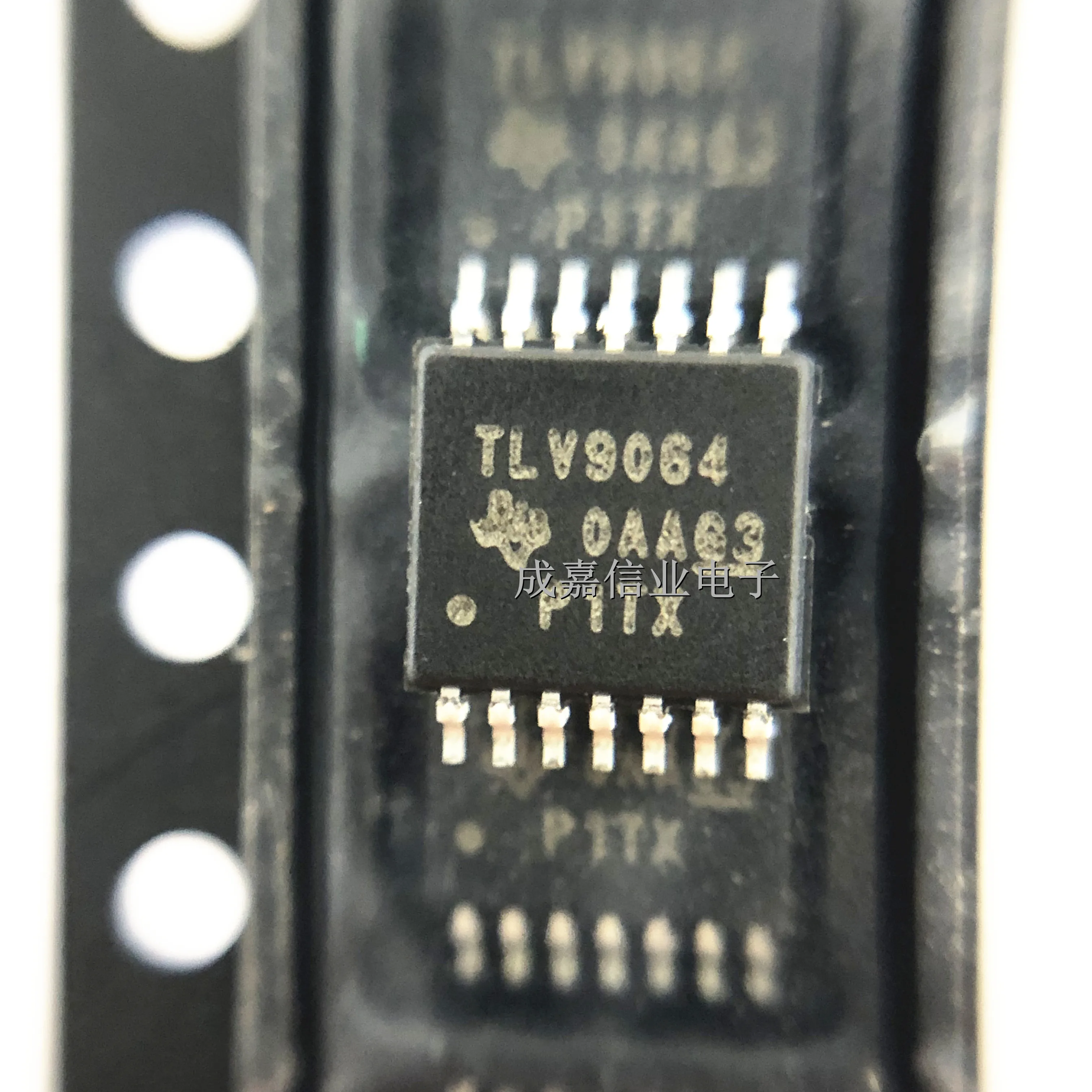 

10pcs/Lot TLV9064IPWR TSSOP-14 MARKING;TLV9064 Operational Amplifiers - Op Amps 4-Channel, 10-MHz, low-noise