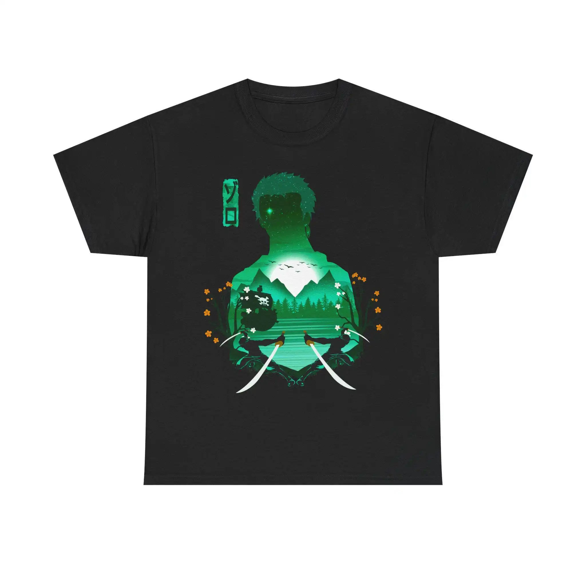 Zoro Haki Straw Hat Shirt, Swordsman Roronoa Zoro Enma Sword One Piece Gear Anime Shirt, Mugiwara, Mihawk, Pirate King Manga Tee