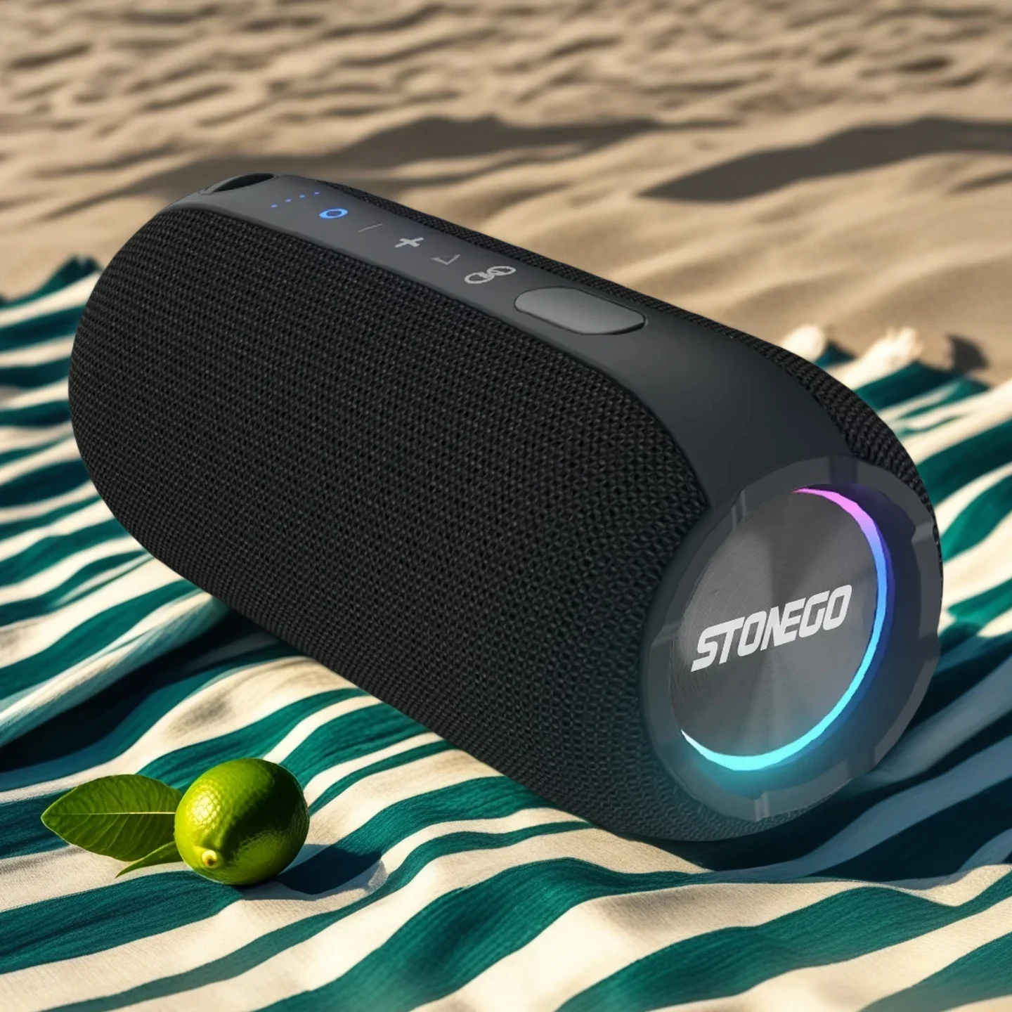 

Двойные динамики в стиле панк, прозрачный механический беспроводной Bluetooth светодиодный TWS с басовой диафрагмой, бумбокс