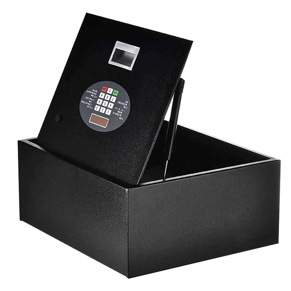 Safe Security Electronic for Floor/Drawer Digital Steel Safe Lock Cabinet Strongbox,Designed to Be Fixed to Joists/Under Floor