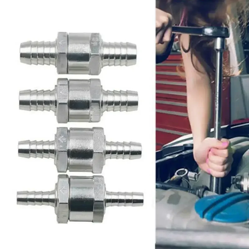 4mm 6mm 8mm 10mm 12mm 14mm Aluminum Alloy One Way Fuel Non Return Check Valve  For Petrol And Diesel Oil