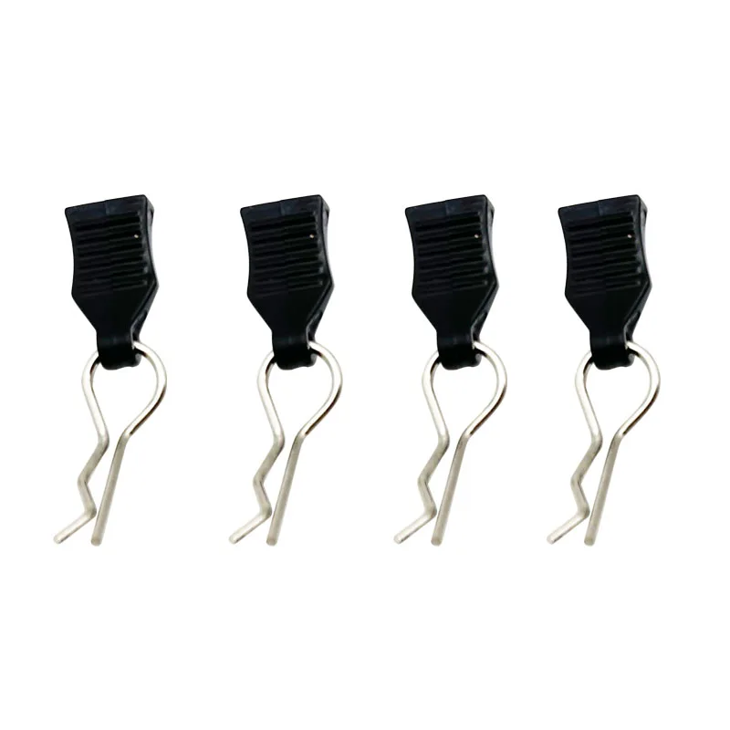 RC Car Clips Shell Clip for 1/10 1/12 1/14 1/16 1/18 RC Car Part Body Clips Pins Metal R Buckles Car Truck Buggy Shell Pins