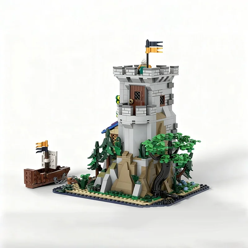 1012 قطعة MOC أفكار برج مقوى ونموذج CUUSOOed بناء هدية الكريسماس كتل العمارة لتقوم بها بنفسك لعبة إبداعية فكرة التعليم #3