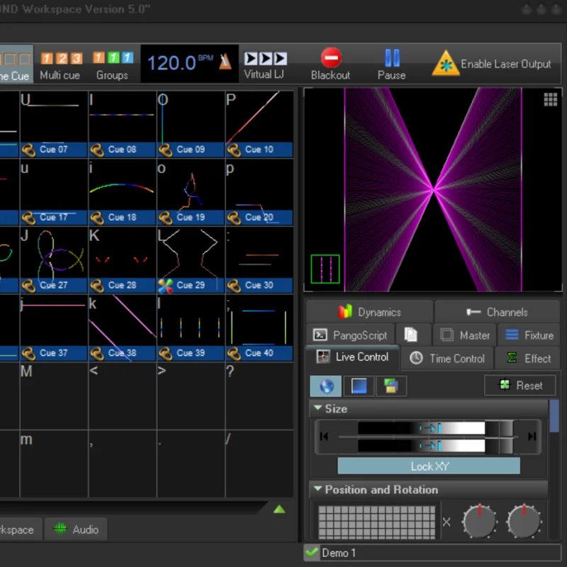 Professional 3D Visualization Dongle for Laser Show Editing - Compatible with Beyond 5.5 for Stunning Visuals