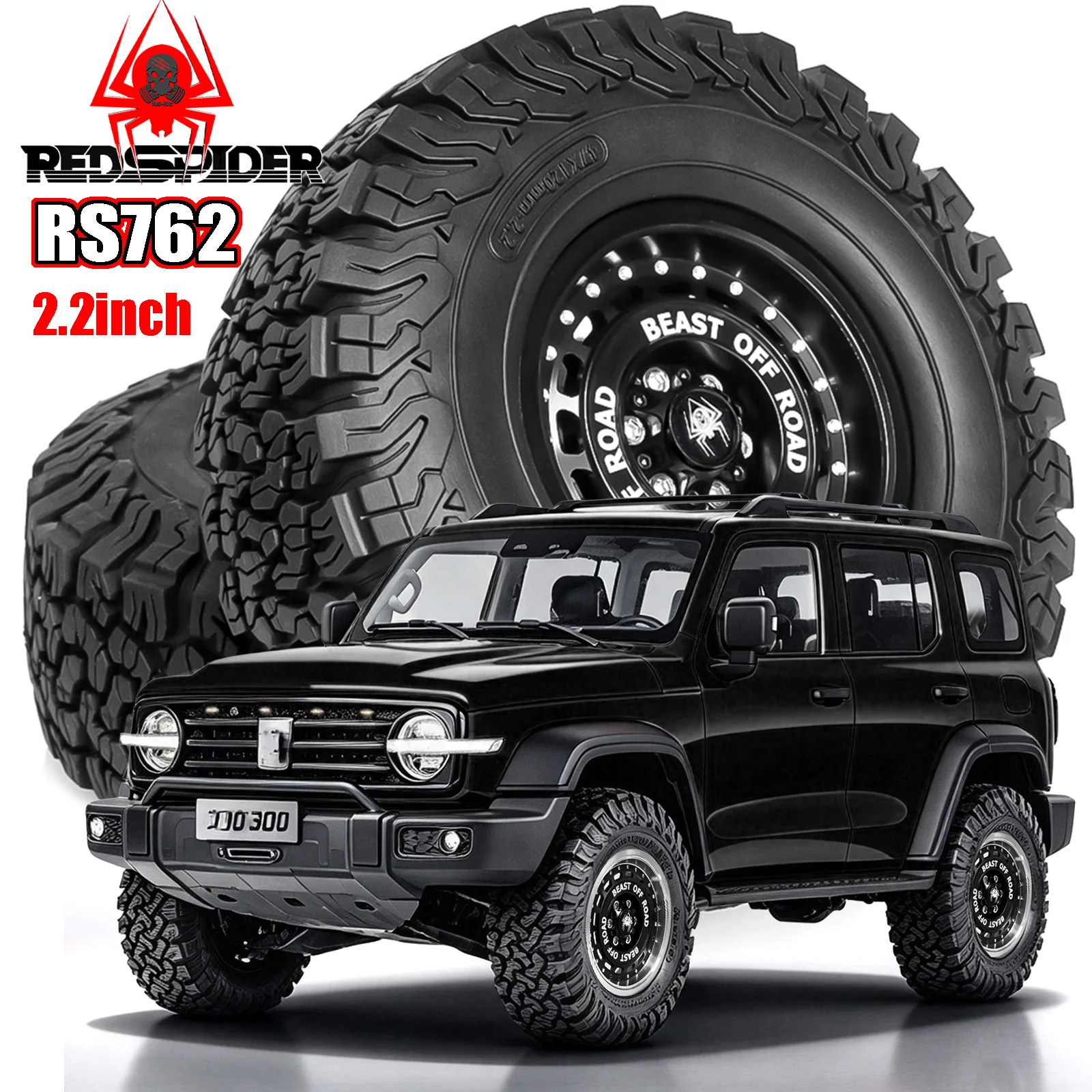 RedSpider 4Pcs 2.2