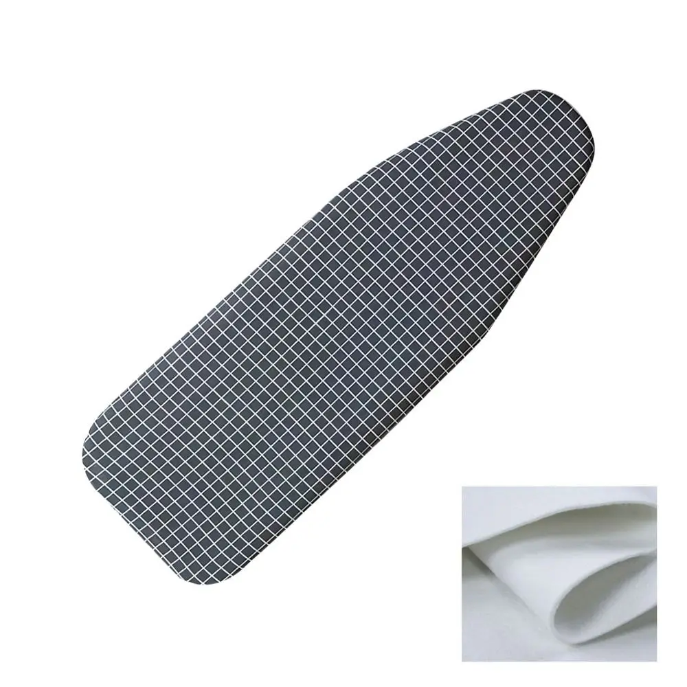 1Pcs Stain Resistant Ironing Board Cover With Elastic Edge Universal Iron Heat Shield Thick Cotton Padding Cloth Cover