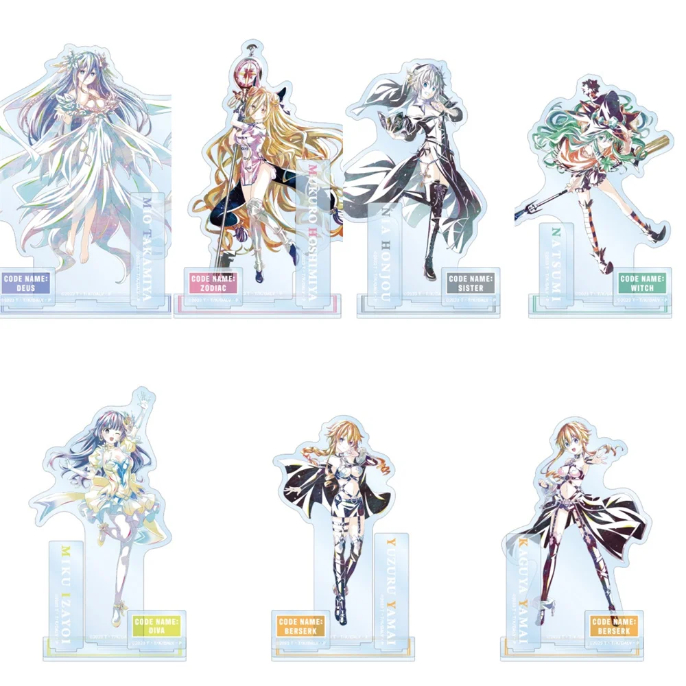 15CM DATE A LIVE Acrylic Stand Ornaments Keychain Decorations cosplay Accessories Christmas Gifts