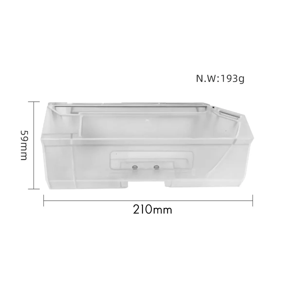 Do robotów odkurzających L10 Ultra / L10S Ultra / X10+ / OMNI 1S Filtr Pojemnik na kurz Akcesoria Contanier