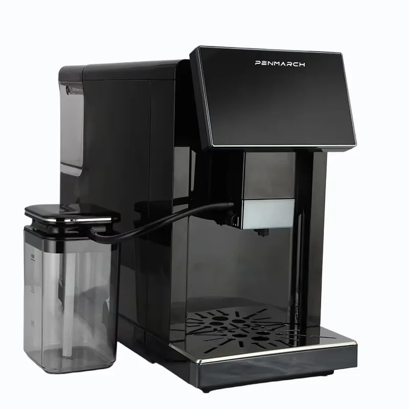 User Friendly Automatic Espresso Machine Simple Operation With Compact Build Home Office Use