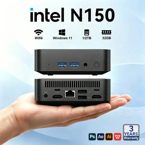 N200 Mini PC 16GB DDR5 256GB NVMe -AliExpress