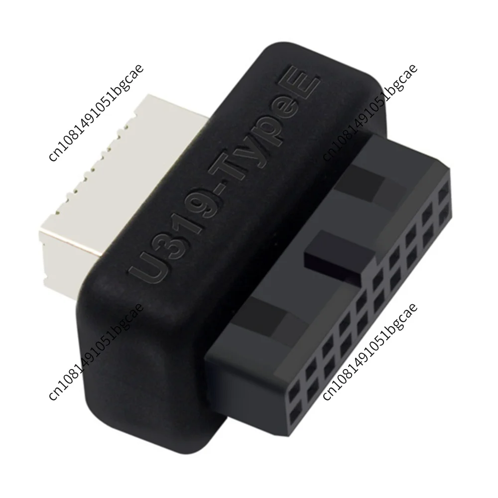 Motherboard USB Header Adapter USB 3.0 20-Pin to Type E Adapter - USB 3.1 Type C Front Panel Header Converter for Motherboard