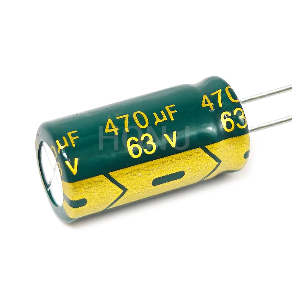 5PCS 63V470uf  Aluminum Electrolytic Capacitor 470uf63v 63v 470uf 63V 470mf 63vdc 470MFD 63v470mf 470mf63v 13X20mm ±20%