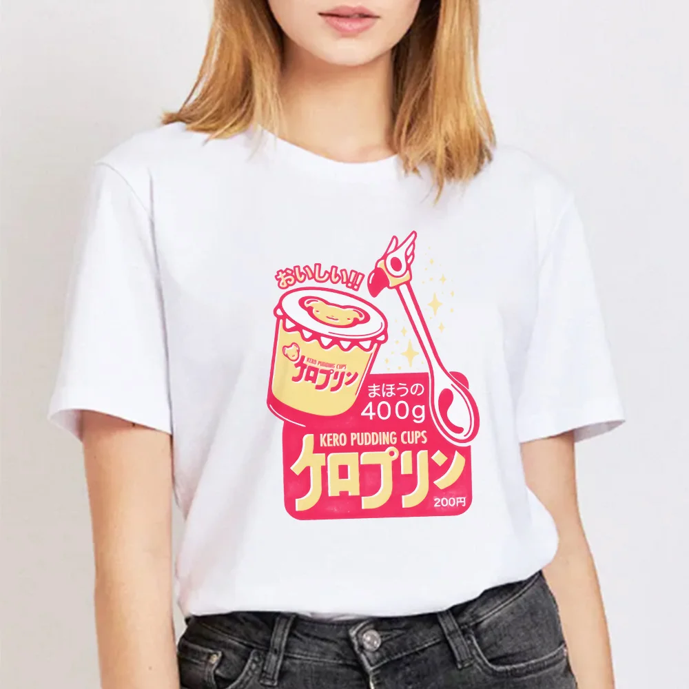 Harajuku High Street Anime giapponese stampa magliette da donna estate Casual allentato Oversize o-collo manica corta top Tees Unisex