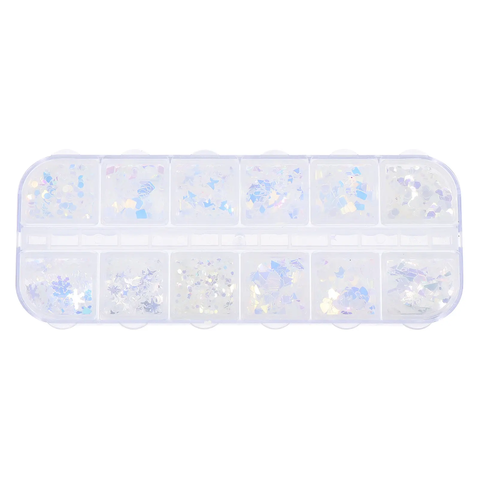 

1 Box Premium Nail Sequins for DIY Manicure Art Decoration Shiny Exquisite Detail Easy Apply Fashion Festival Party Nail Salon