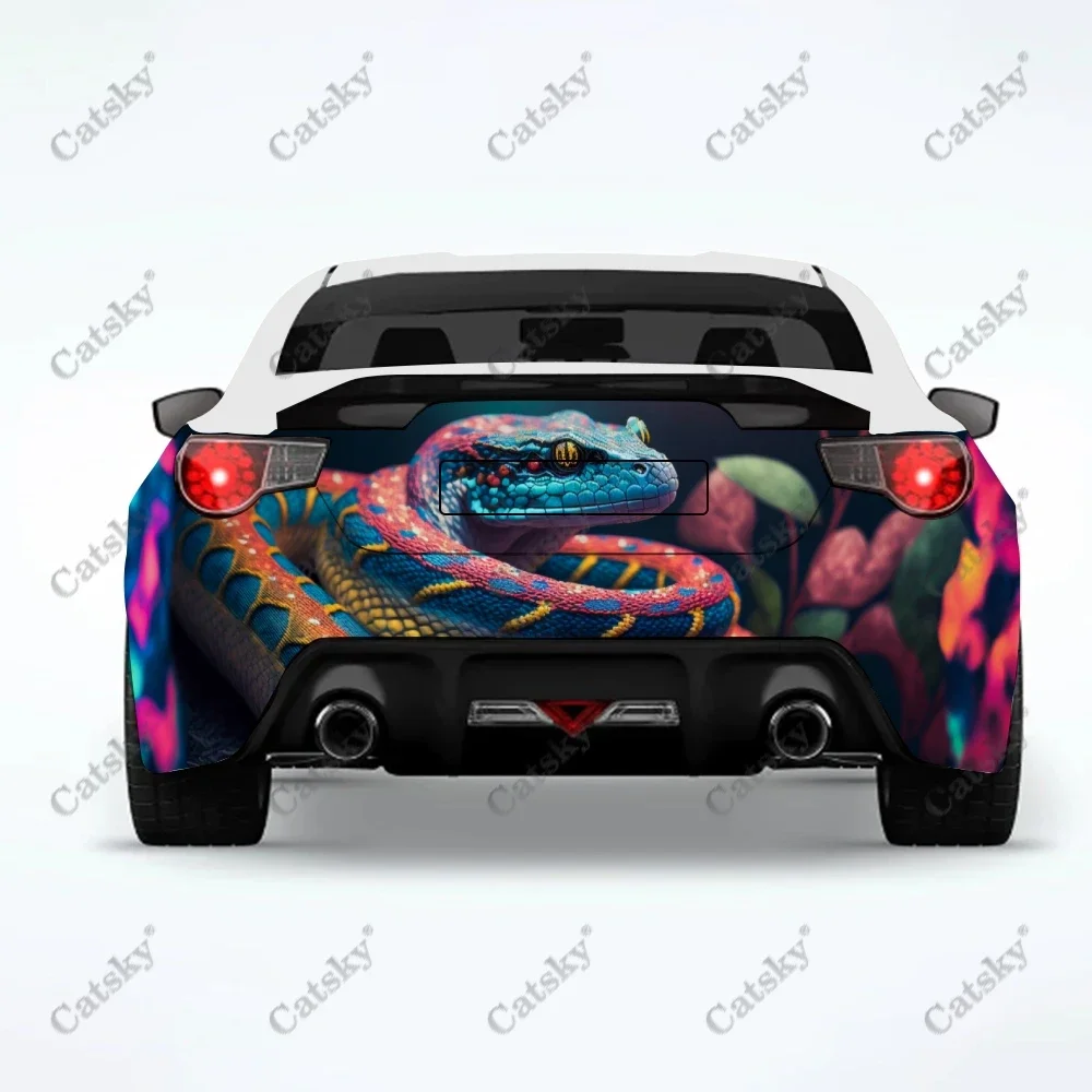 snake animal Car sticker rear auto package graphic appearance pain car custom decorative pattern accessories decal sticker