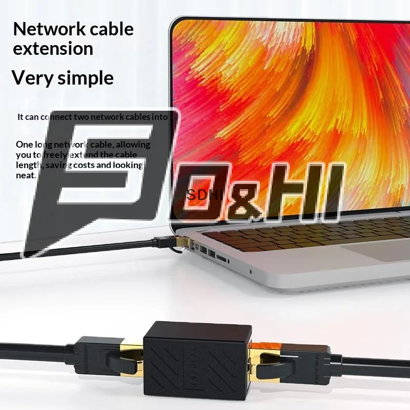 5Pcs RJ45 Coupler Ethernet Cable Coupler LAN Connector Cat7 Cat6 Cat5e Ethernet Cable Extender Adapter Female To Female