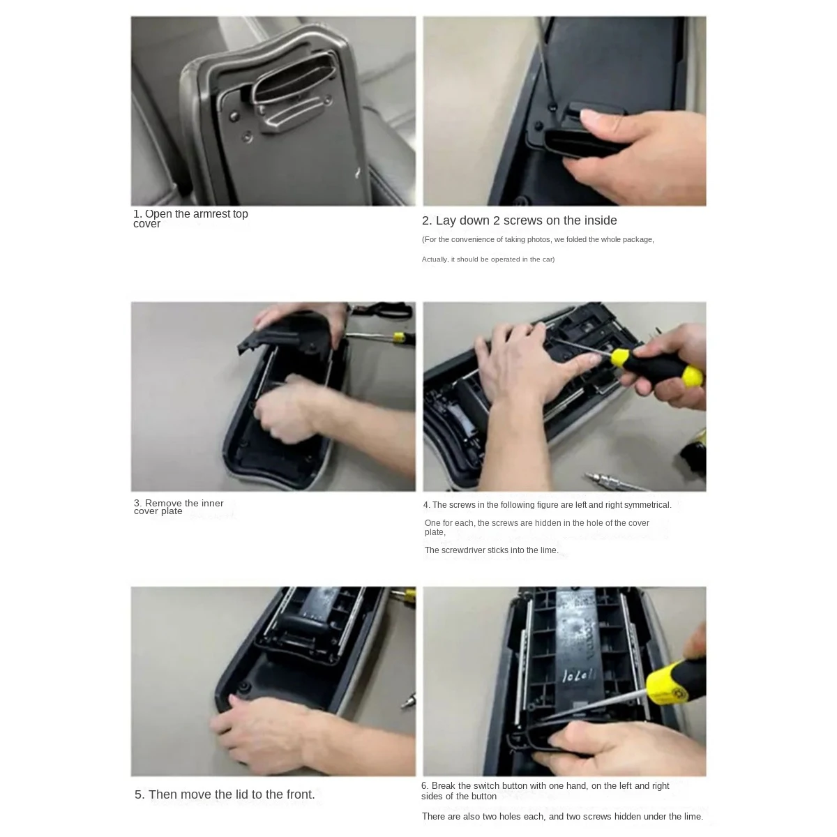 

Для нового автомобиля, кожаный подлокотник для консоли из микрофибры, защитная накладка на панель для Toyota Highlander 2009-2014, черный + черный провод