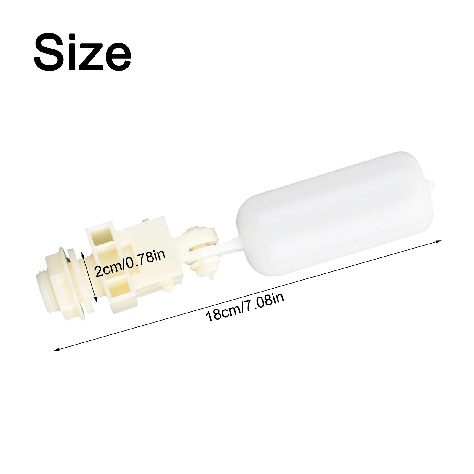 New Water Level Controller Controller Valve Adjustable Tank Water Level Tank Trough Valve 1/2" Adjustable Automatic Float