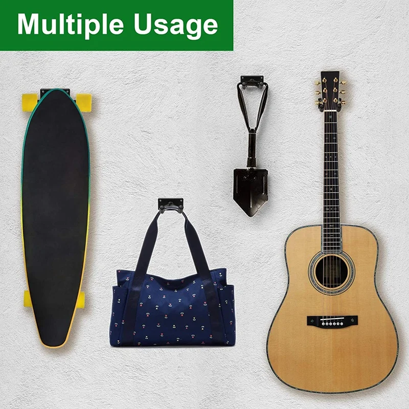 Skate Wall Hanger com Parafuso, Skate Hanger Completo, Guitarra Longboard e Snowboards