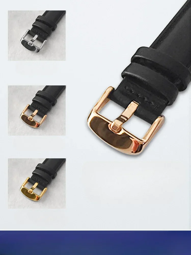 Quick Release Ancient Style Soft Comfortable 18 20 22mm Watch Strap for DW Genuine Leather Men Women Straight Interface Wrist