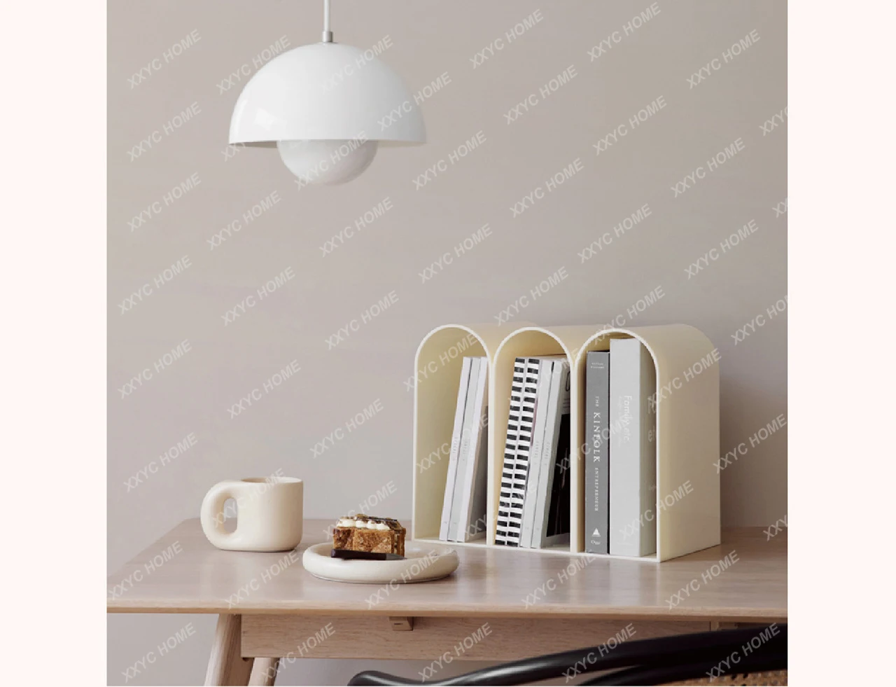

Magazine Shelf for Living Room, Simple Floor Storage, Modern Shelf for Books, Newspapers and Materials, Coffee Table
