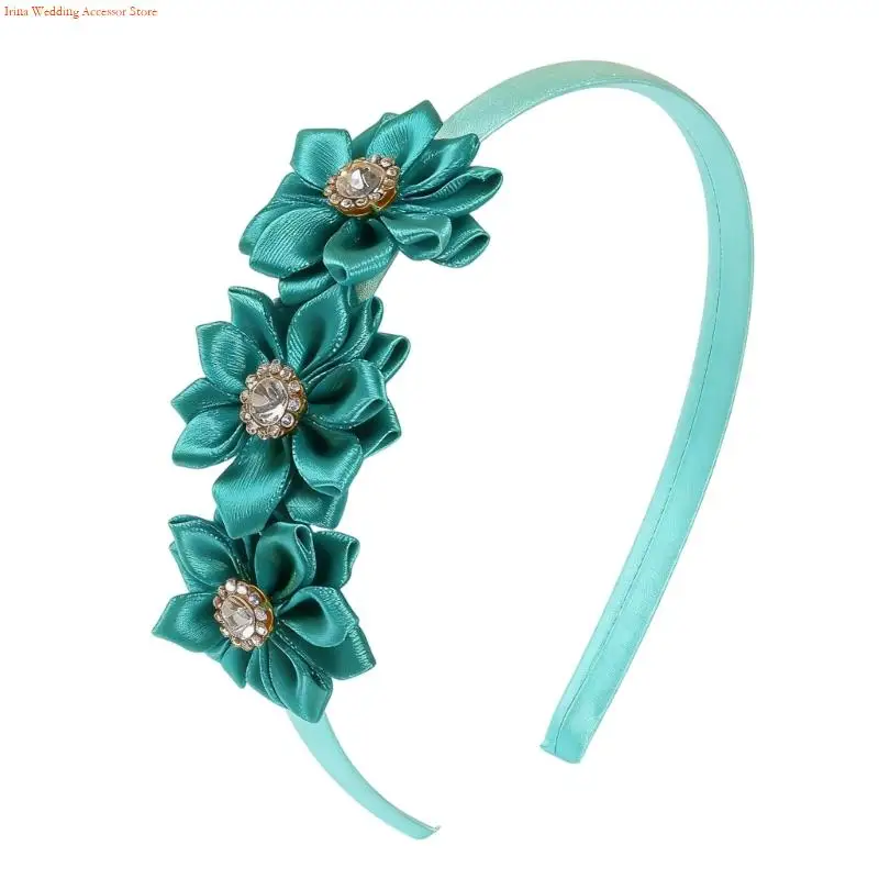 G92D Srtong Grip Headwear Rhinestones Hairband For Sports Activity And Dancing Event