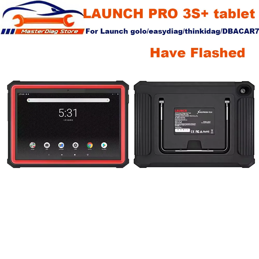 

Планшет X431 10,1 дюйма, черный, 3 ГБ или 4 ГБ ОЗУ, Android, Bluetooth, OBD2, диагностический инструмент для Launch golo/easydiag/thinkidag