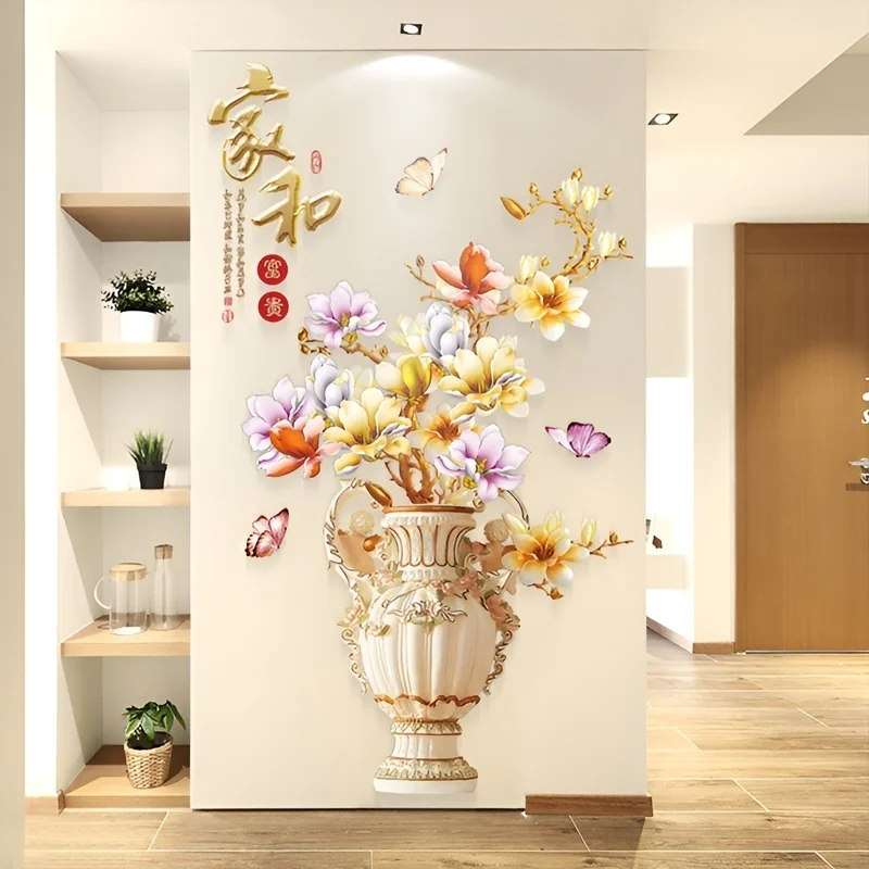 

[Walls Painting] Luxurious Wall Sticker for Home and Prosperity