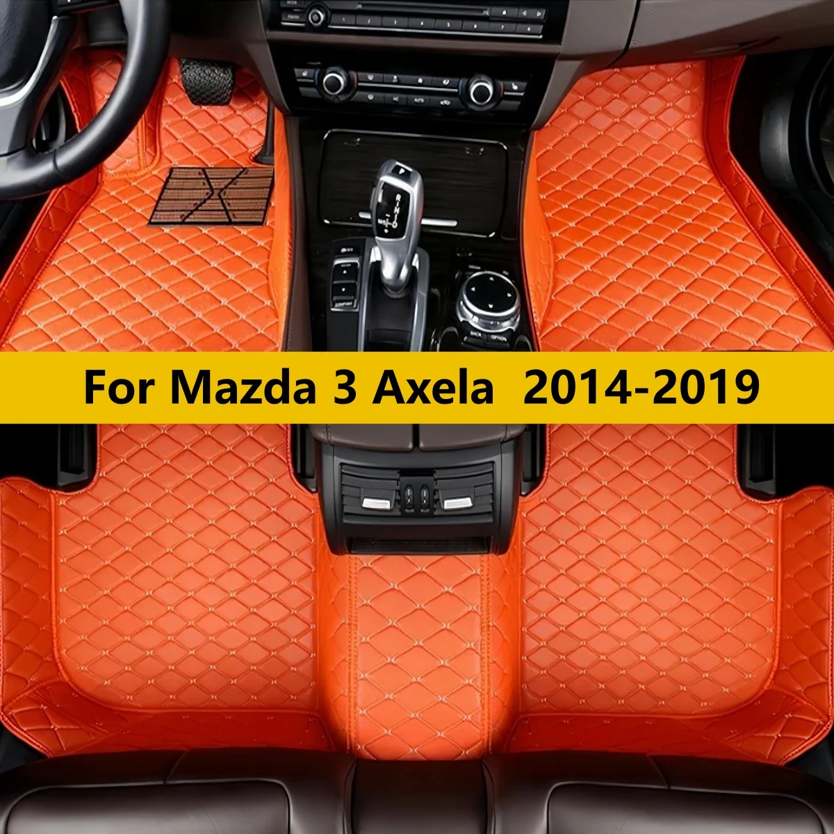 

Car Floor Mats For Mazda 3 Axela 2014 2015 2016 2017 2018 2019 Rugs Carpets Full Set Auto Interior Part Accessories