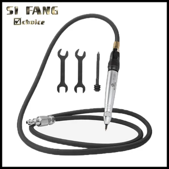Lápis de ar pneumático de alta velocidade, kit moedor, martelo, ferramenta de gravação, mangueira, caneta de gravação