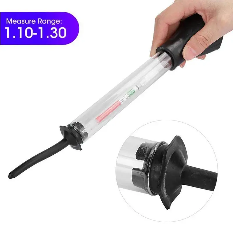 Electrolyte Battery Hydrometer Tester Meter For Car Electro-Hydraulic Density Meter Testing Acid Tool Measuring Densitometer