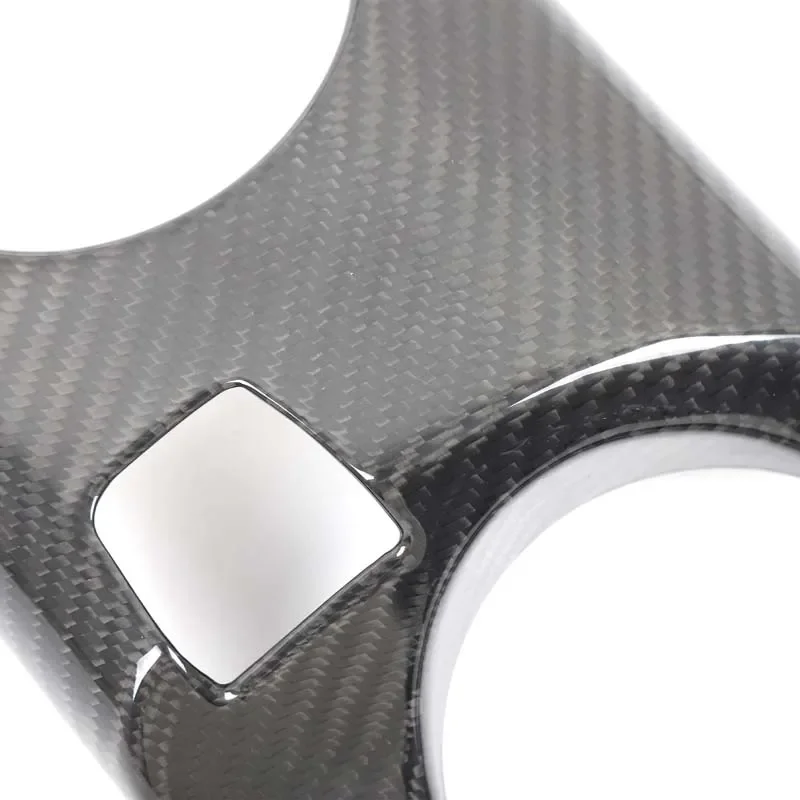 

Real Carbon Fiber Car Center Console Water Cup Holder Frame Cover Trim Car Accessories For Nissan Fairlady Z RZ34 400Z 2022-2025