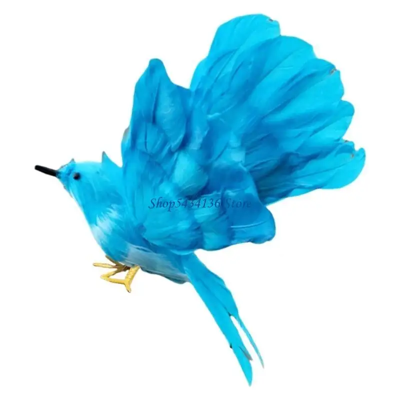 H7ED Hochdetaillierte Vogelmodellfigur für Fotografie, Eventdekorationen, realistische Figur