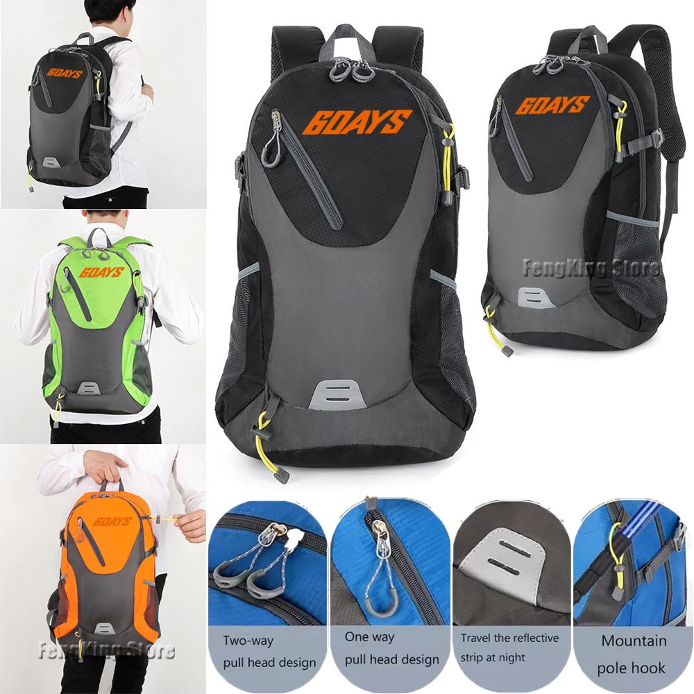 

New Outdoor Sports Mountaineering Bag Men's and Women's Large Capacity Travel Backpack For EXC EXC-F XC-W TPI Six Days