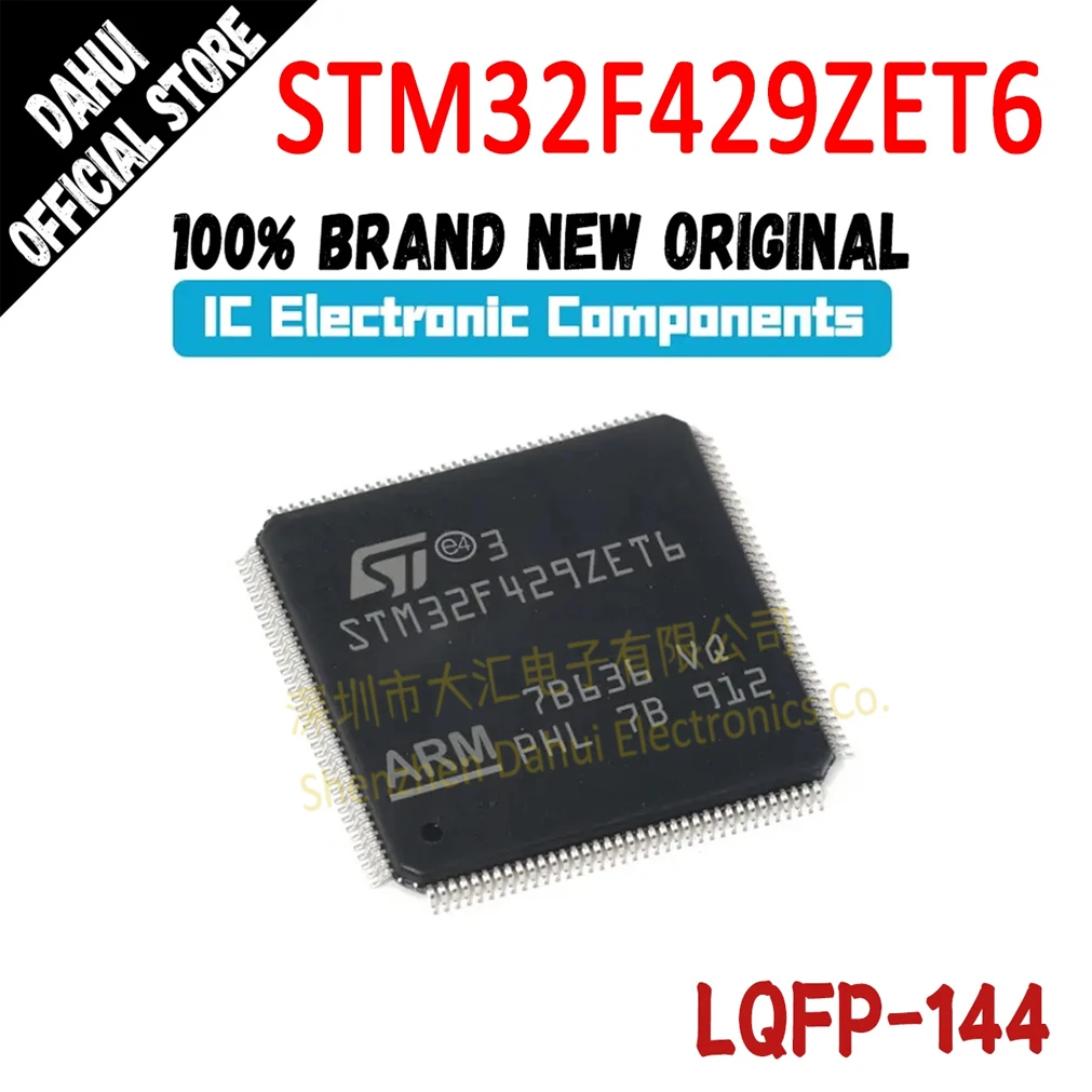 

STM32F429ZET6 STM32F429ZE STM32F429 STM32F STM32 STM IC MCU Chip LQFP144