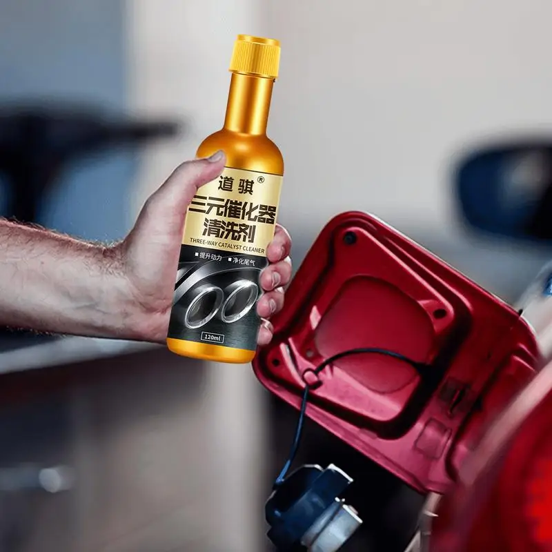 Exhaust Cleaner Clean Oil System Cleaner And Stabilizer Severe Catalytic And Exhaust Treat Cleaner Oil Additive For Preventive