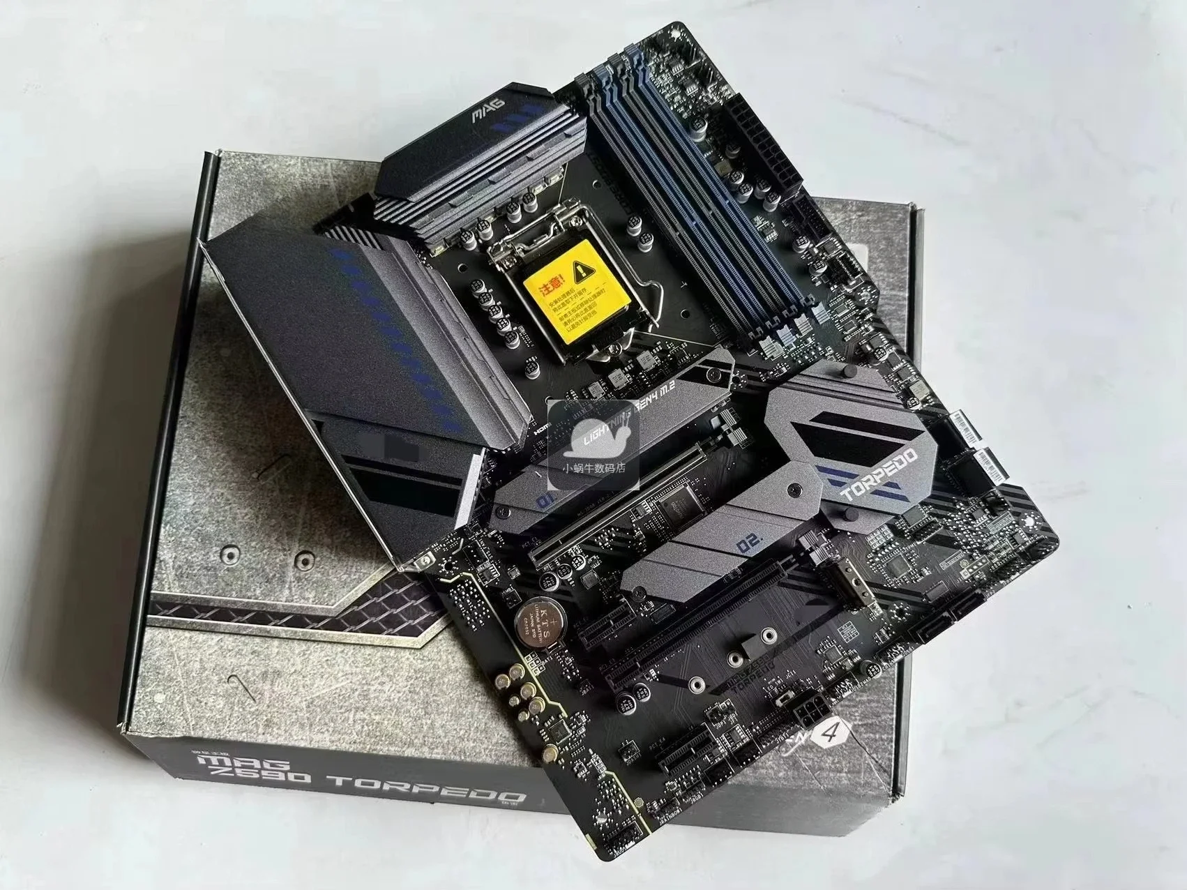 Para MSI MAG Z590 TORPEDO Desktop PC Torpedo de placa grande, argamassa, Tomahawk