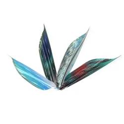 50PCS 1.75''Archery Spiral Feather Right Wing Spin Vanes Arrow Fletches Bow and Arrow Shooting Hunting Accessories