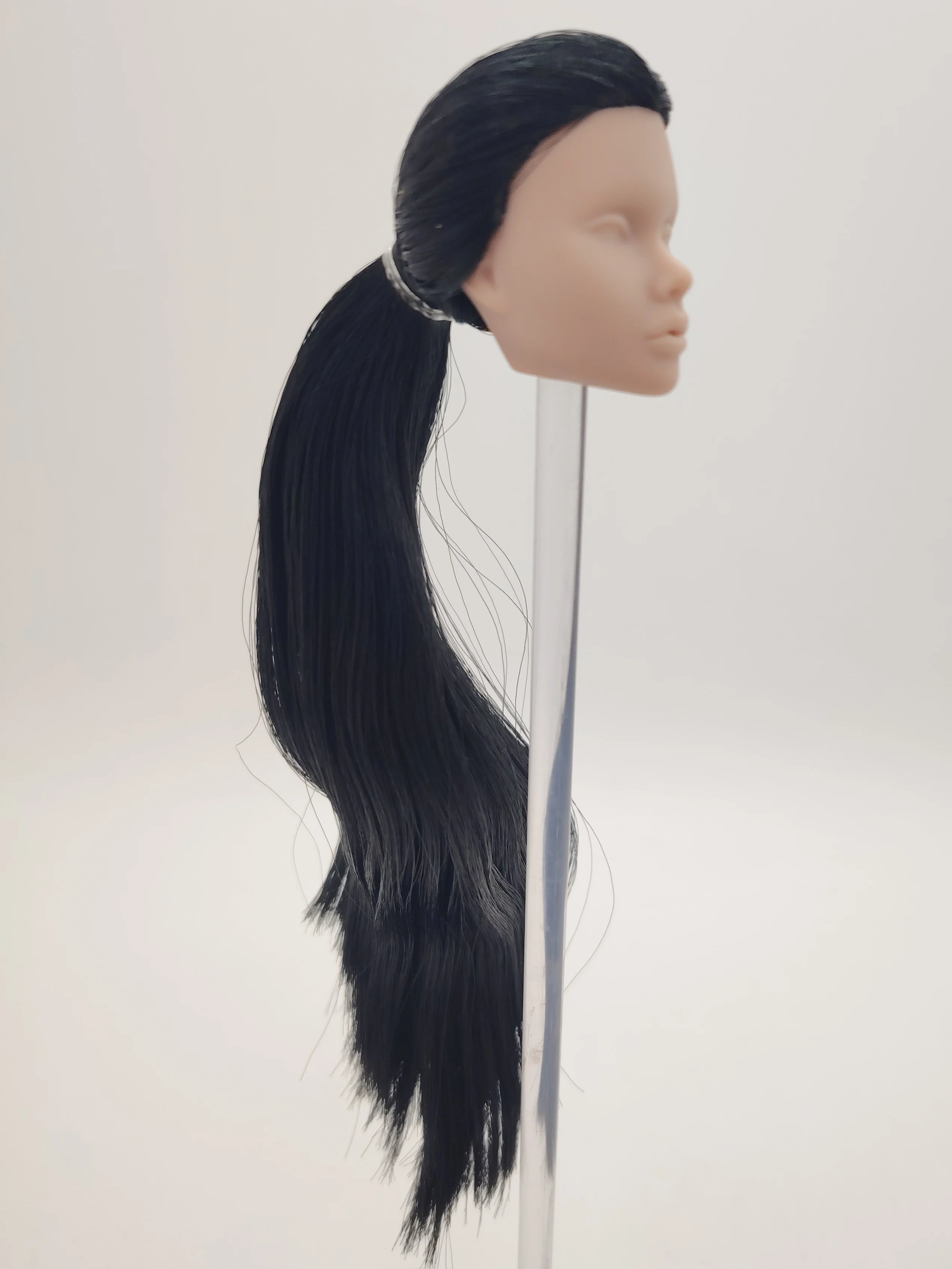 Fashion Royalty Black Hair Poppy Parker Japan Skin Integrity 1/6 Scale Doll Head