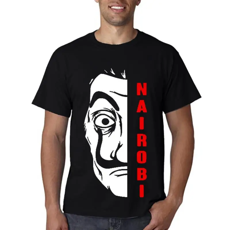 Title: T-Shirt The Casa De Papel The House Of Paper-Nairobi TEE Shirt Stylish Custom